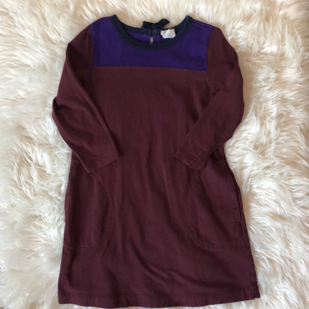 Crewcuts color block tunic dress
